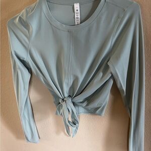 LuluLemon Light Blue Long Sleeve Top